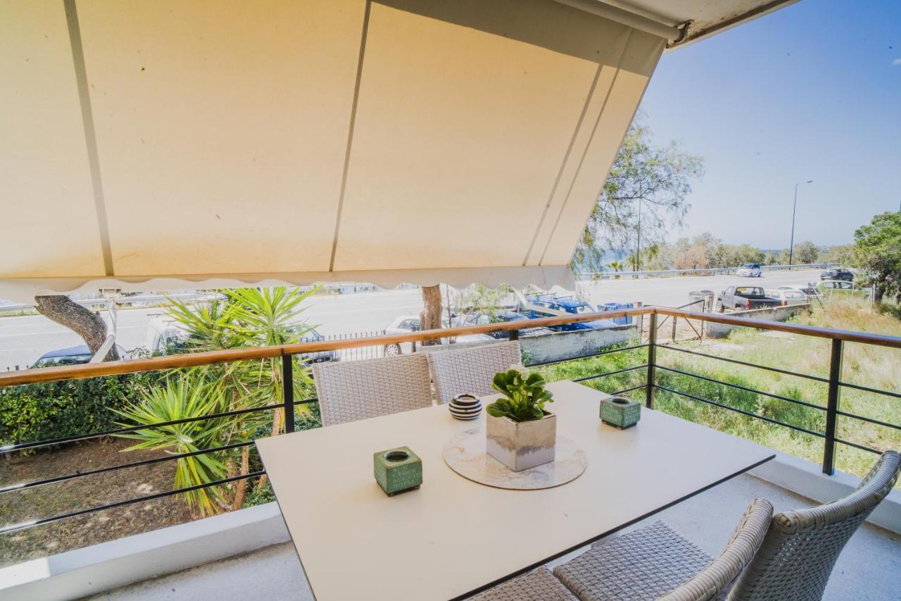 Green Apartment Ground Floor Feel Like Home Properties Saronida Exterior photo